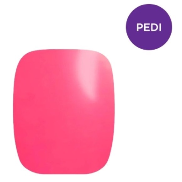 Color Street Watermelon Session pedicure set and matching nail set - Picture 2 of 3